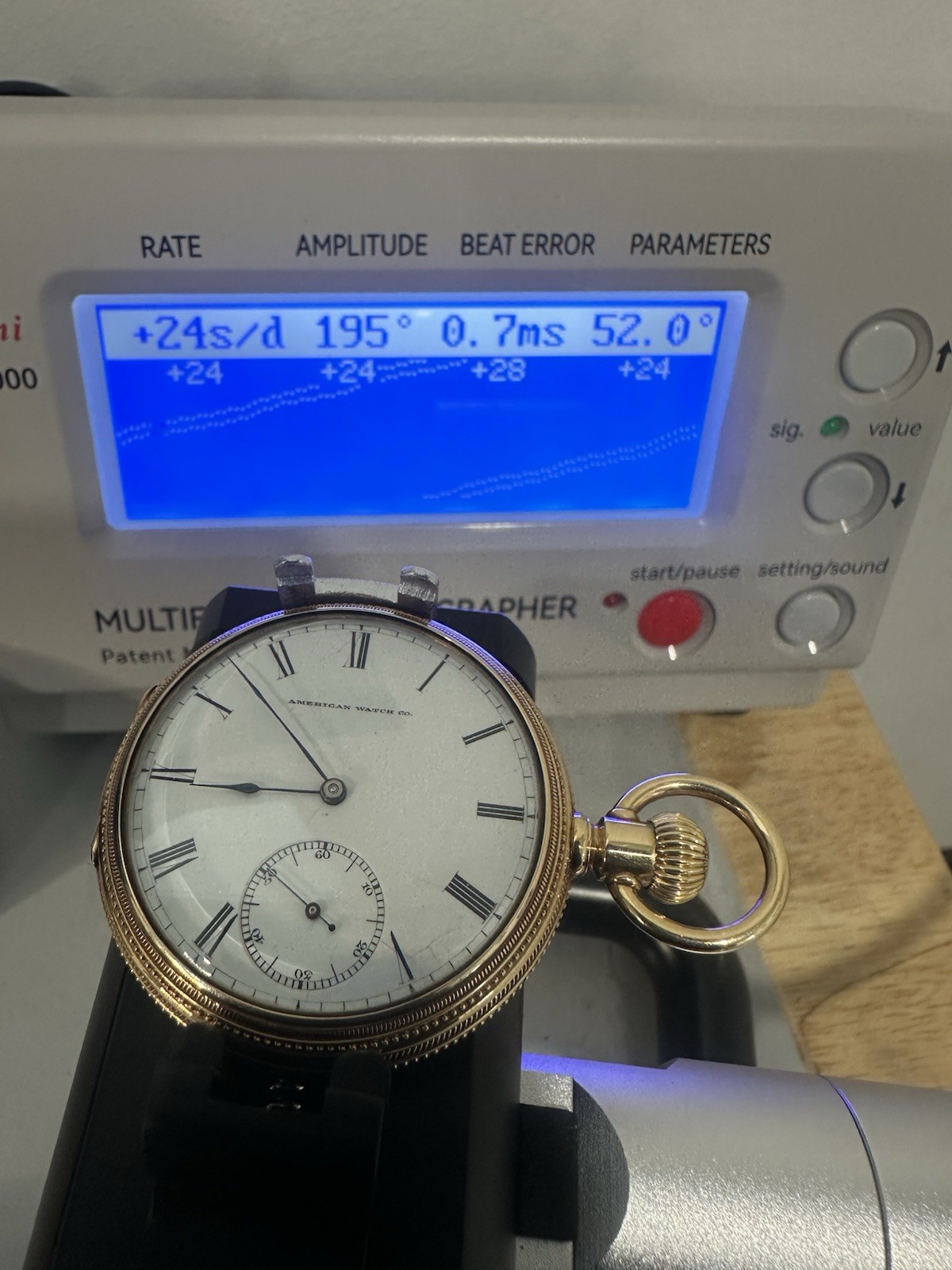 Solid 14k Gold American Waltham Watch Co. Model 1873 8s 15j Serviced