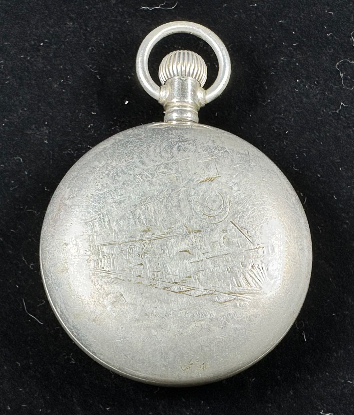 Liberty Seth Thomas 210 Model 8 18s 17j Silverode Pocket Watch Working 2558940