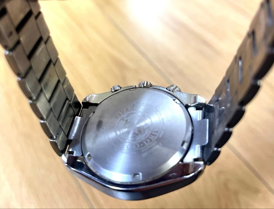 [Unadjusted, Full Links] Citizen Eco-Drive B612-S068576 Titanium 【USED】