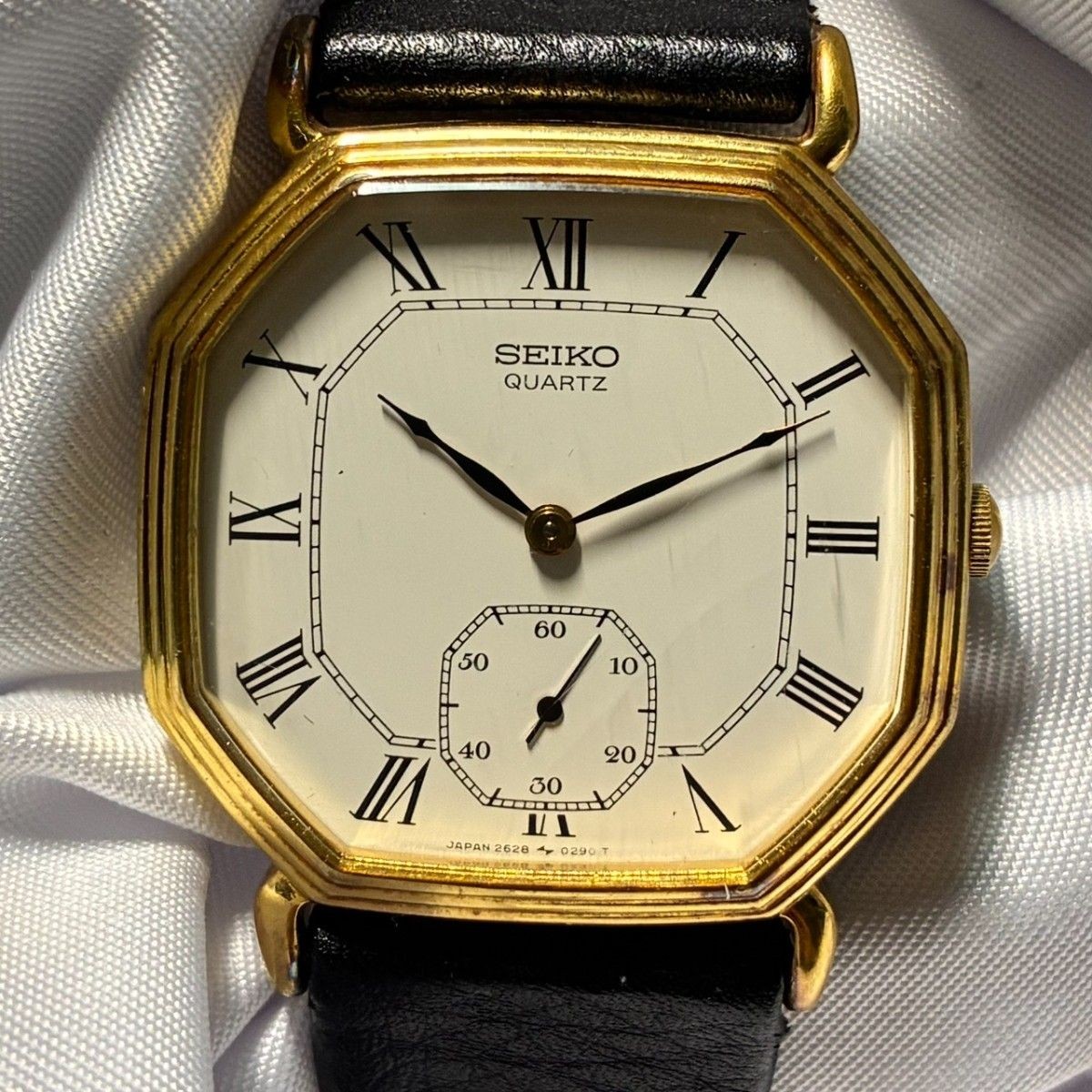 SEIKO Quartz 2628-5040 Quartz Wristwatch Pre-Owned Authentic Japanese Seller