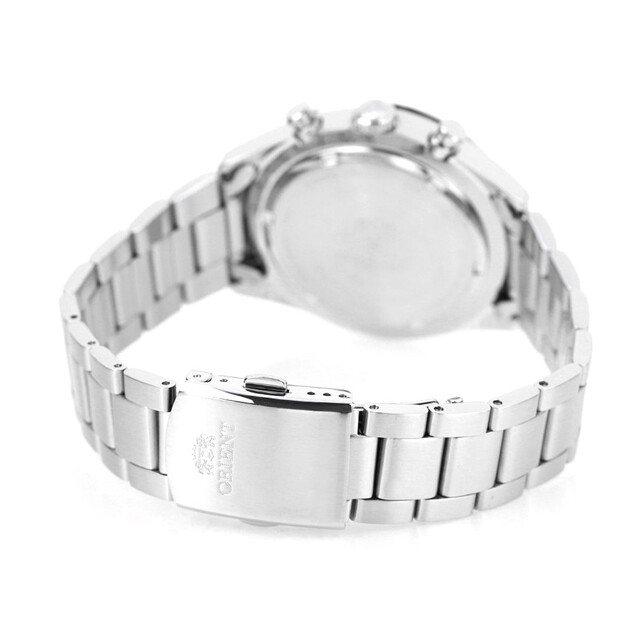 ORIENT Watch WV0041TX SOLAR PANDA Milky White Men’s NEO 70’s neo-Seventies