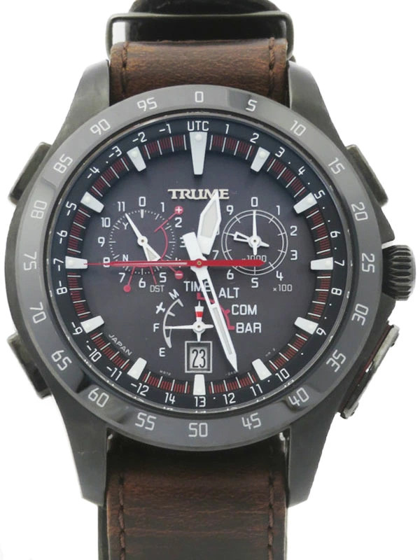 【EPSON】Epson “TRUME True M Collection” TR-MB7005 Men’s Solar Radio GPS 1 Month