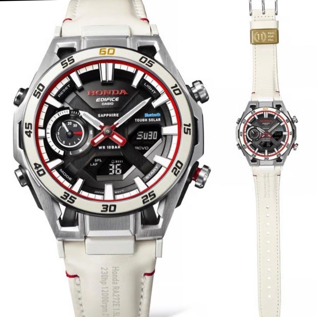 Casio Edifice ECB-2300HR-1AJR Honda F1 60th Anniversary Watch From Japan