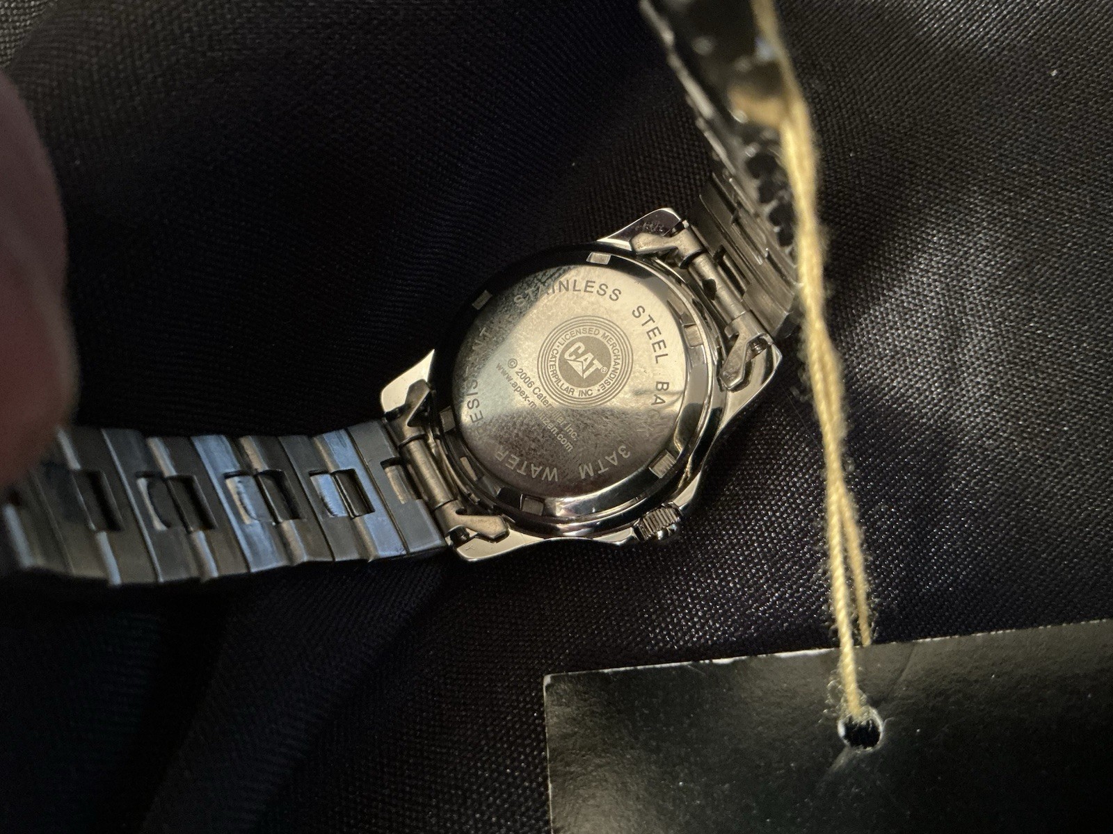 Vtg 2006 Caterpillar CAT Construction Equipment Co. Lady Watch New w New Battery