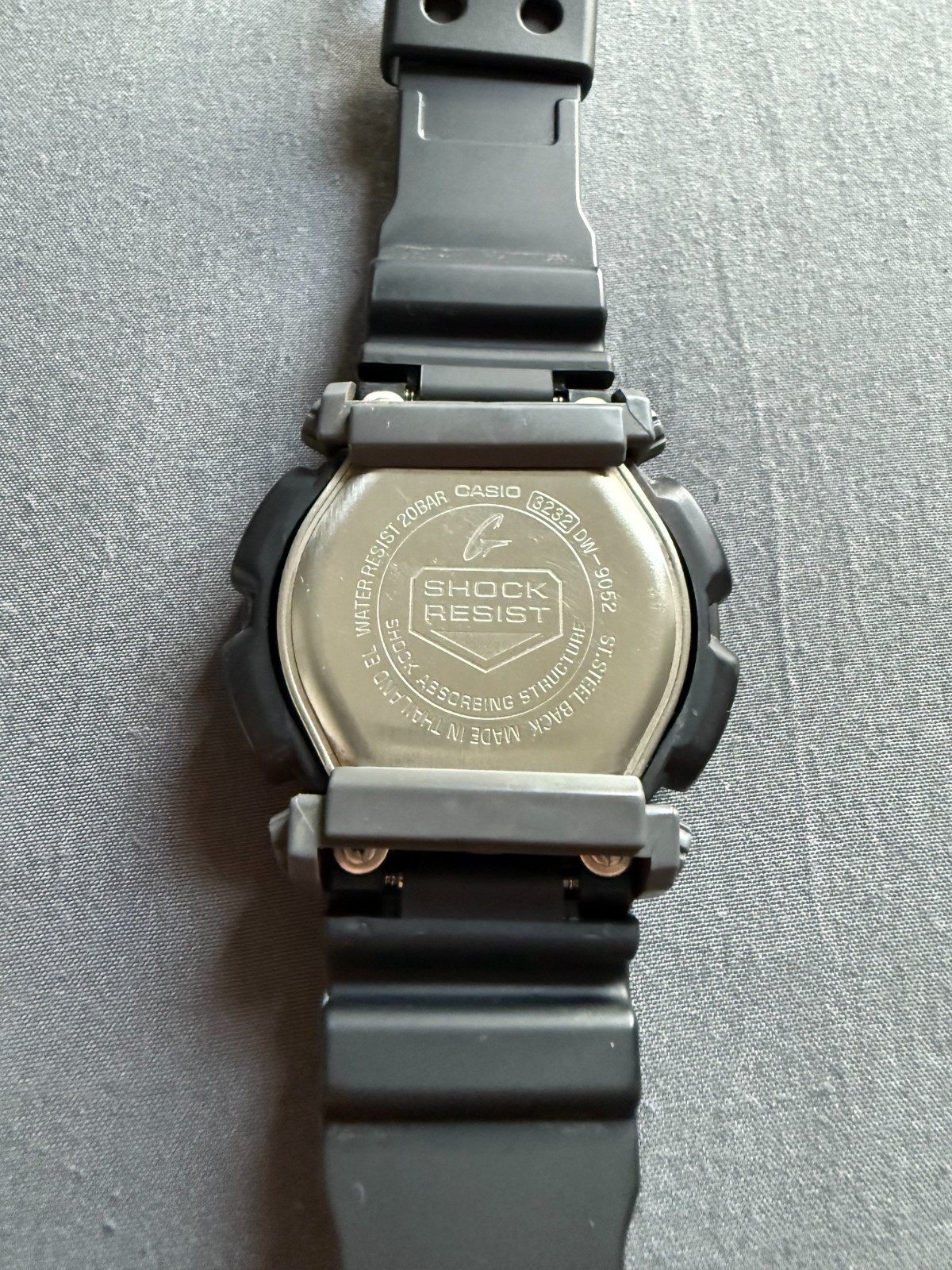 Casio G-SHOCK DW-9052 Module 3232 Watch Black Red Shock/Water Resist