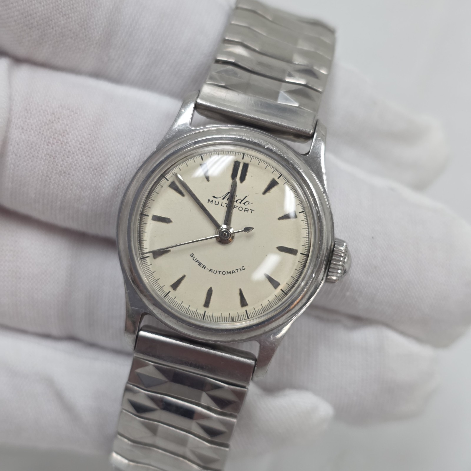 Vintage Mido Multifort 817 Limited Bumper Superautomatic Mens Watch Auto G2U