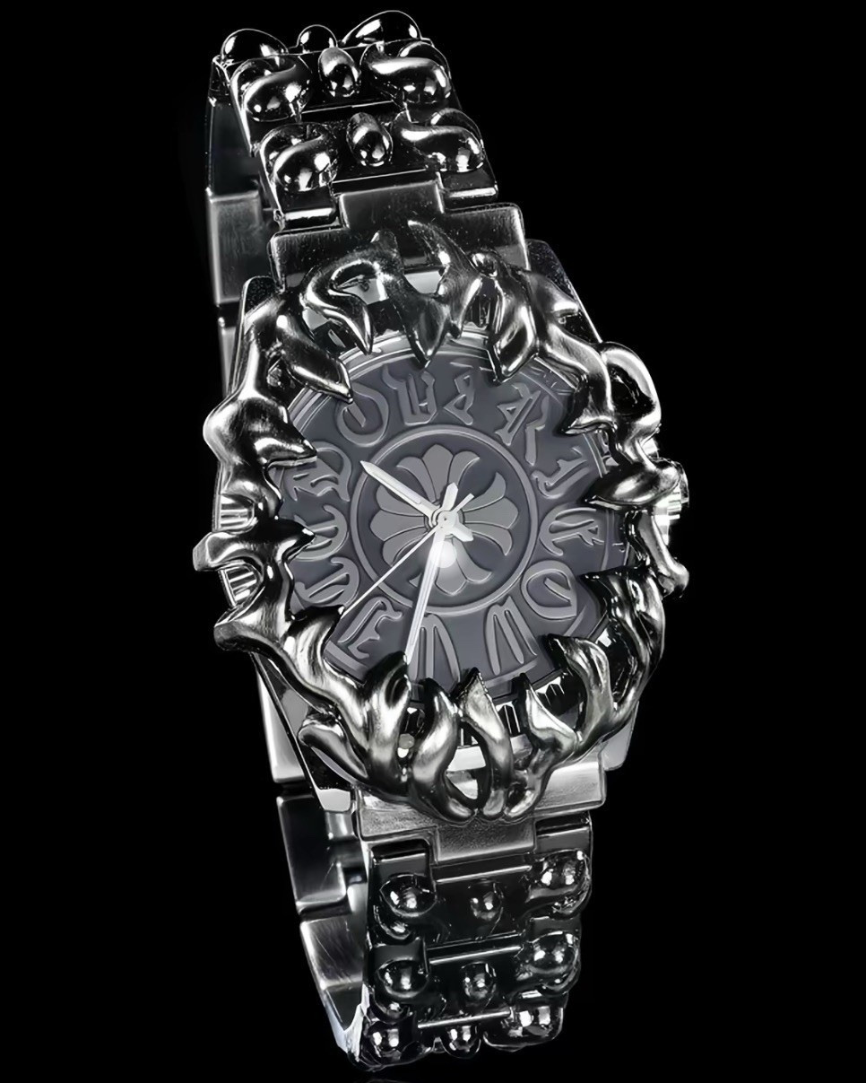 Chrome hearts black and silver