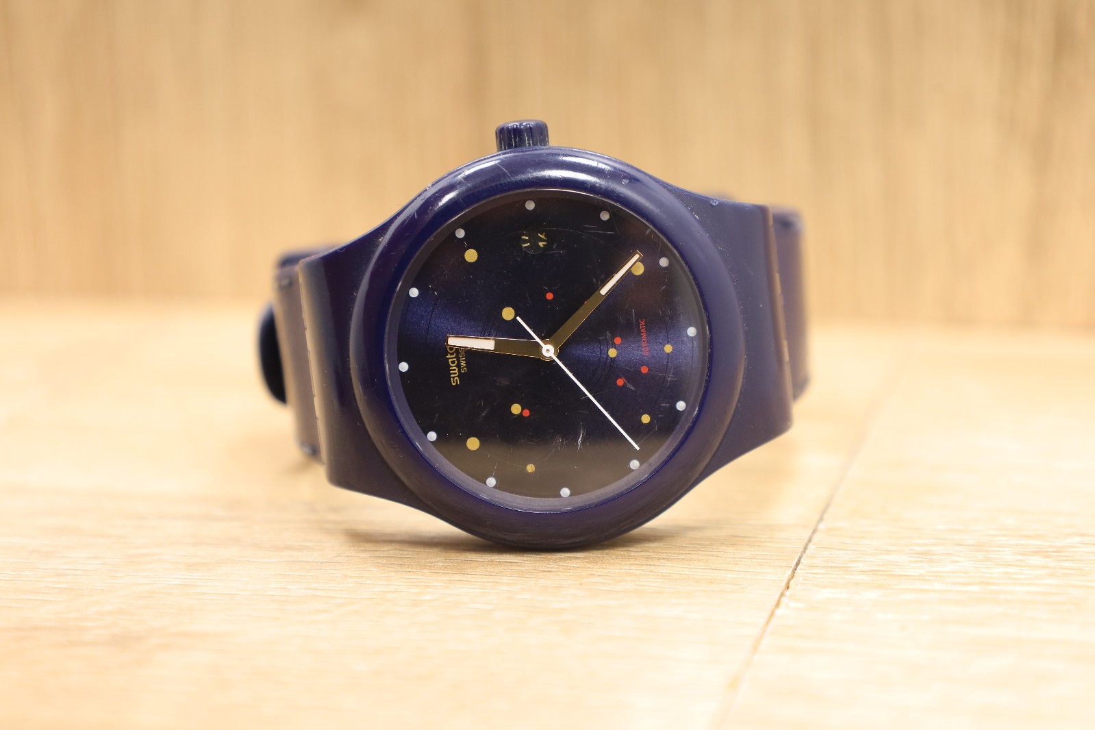 Mens Swatch SISTEM 51 Automatic SISTEM SEA Flex SUTN403A 42MM Blue