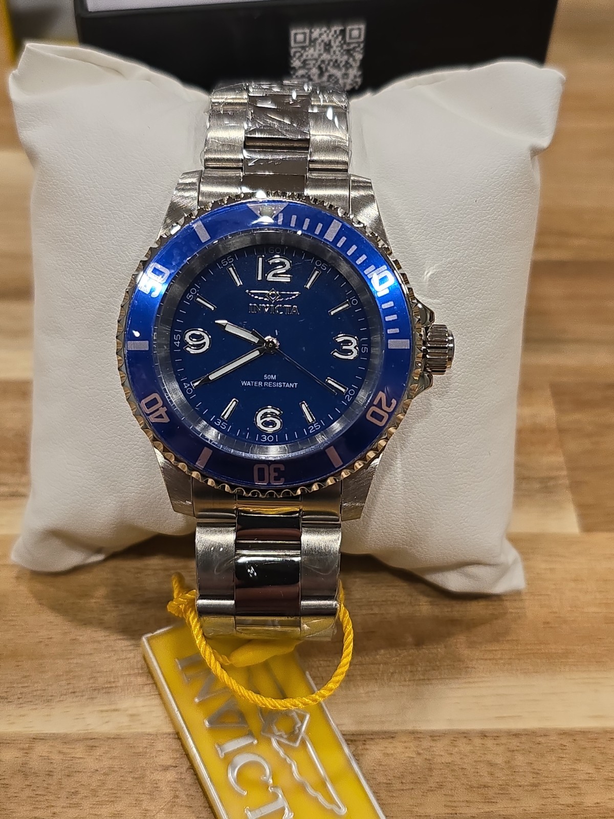 Invicta Specialty Rowan Men’s Watch – 40mm 49341 Stainless W/Blue Dial New