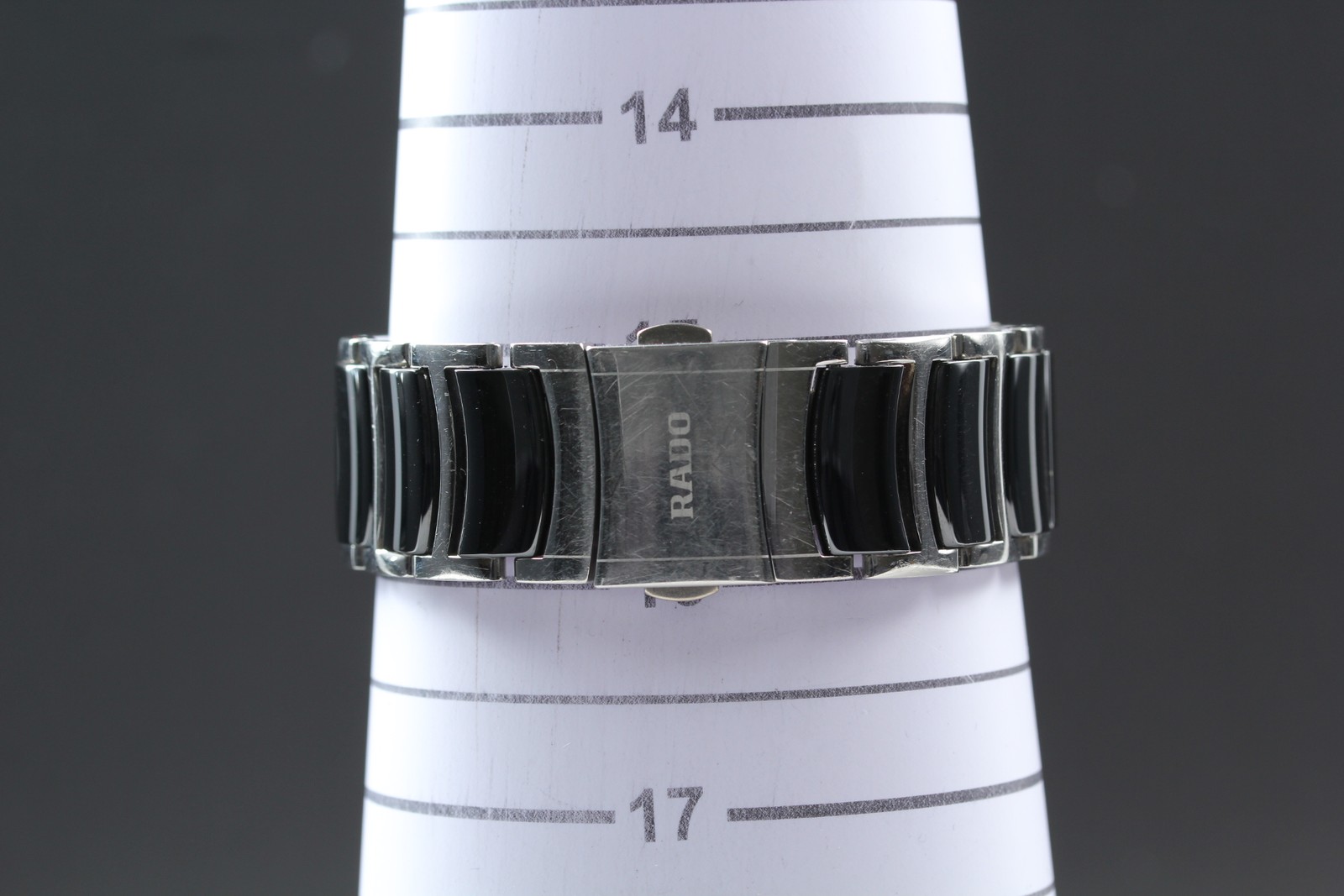 Rado Centrix 658.0941.3 Black Dial Date AT 38mm Swiss Made Watch (15.5cm Wrist )