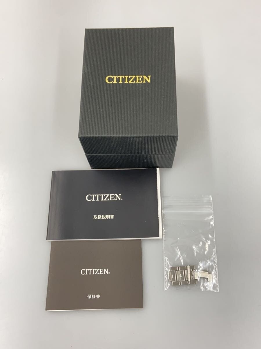 CITIZEN Solar Watch Analog Stainless NVY SLV H415 S112907
