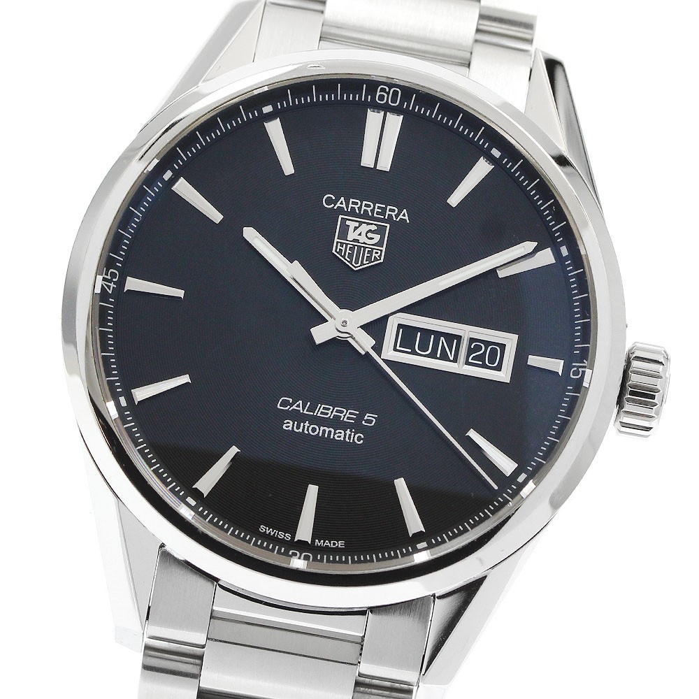 TAG HEUER Carrera Caliber 5 WAR201A-1 Day date Automatic Men’s Watch_953552