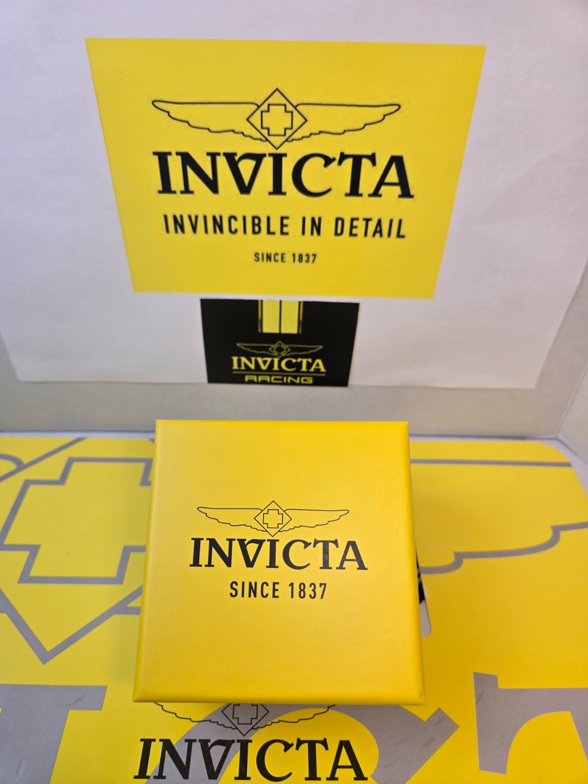 Invicta S1 Rally Anatomic Chrono Men’s Watch 47mm Black with Back Dial Date NEW