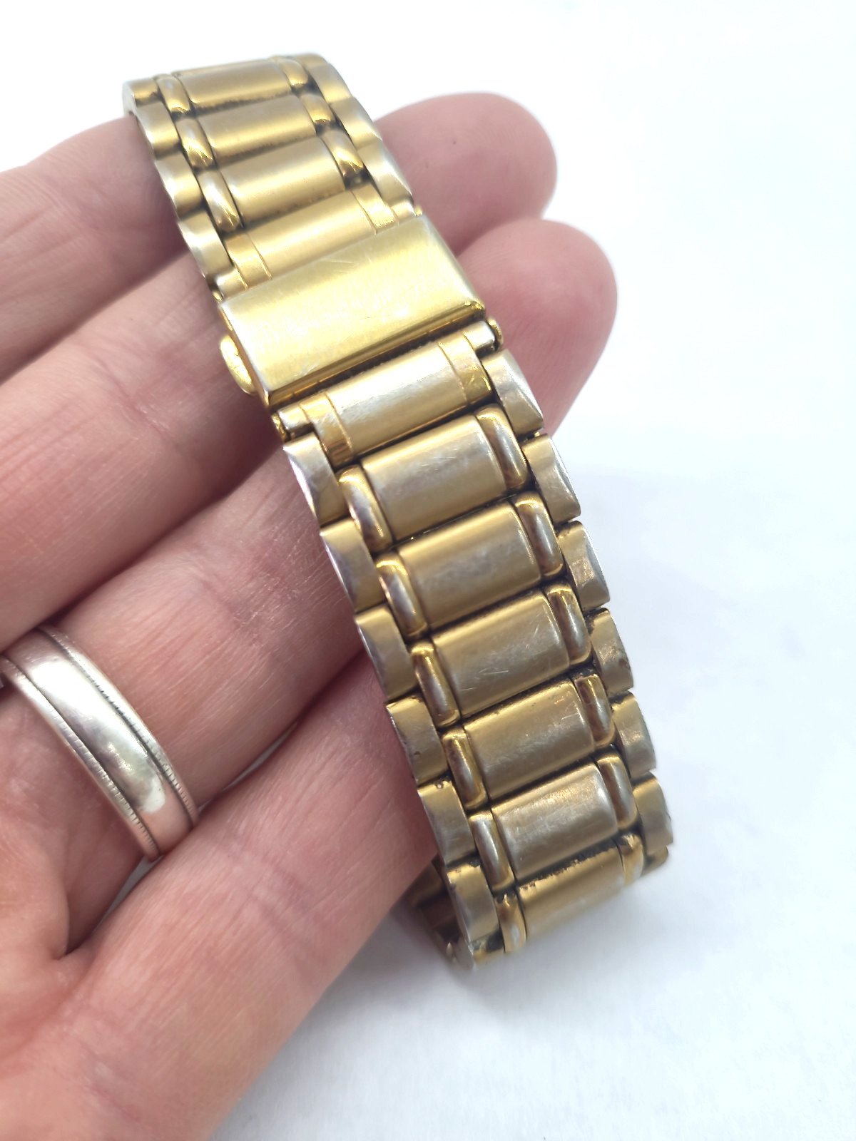 Vintage Seiko 5T52-6A29 World Timer GMT Alarm Gold Tone 37.5mm Watch