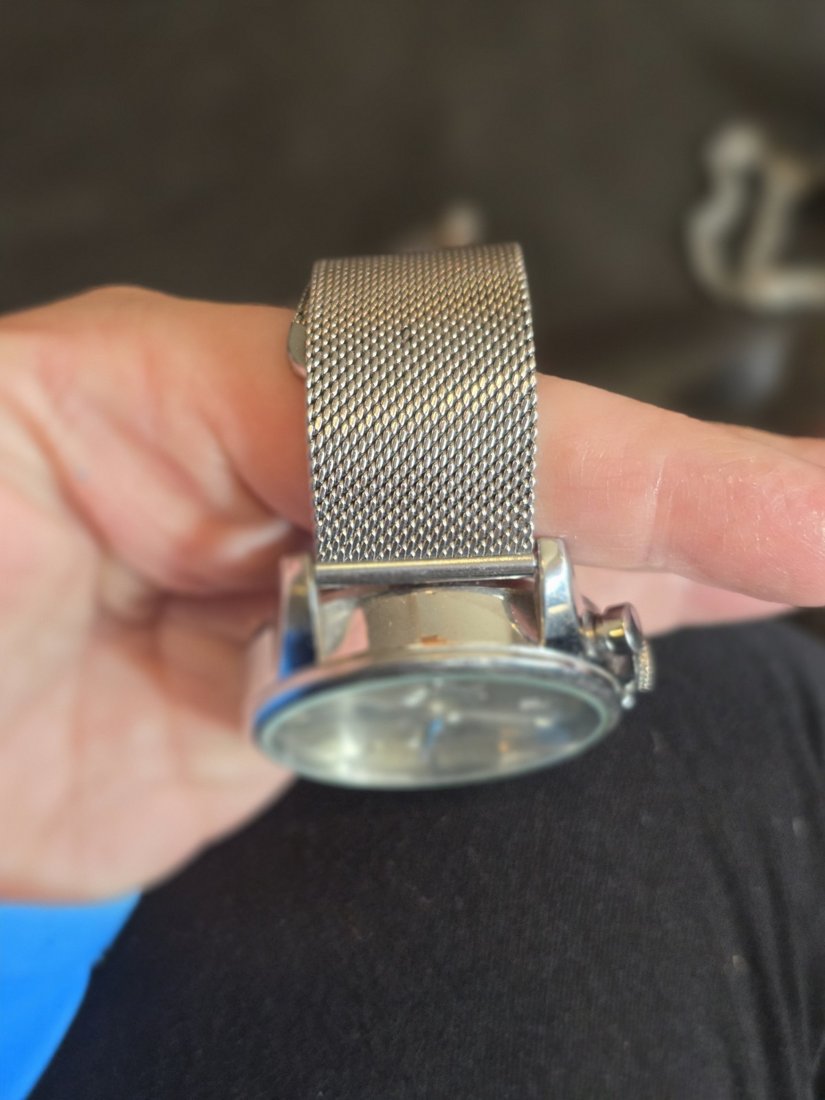 GOLDEN HOUR Men’s Watches with Silver Plated Stainless Steel and Metal Casual