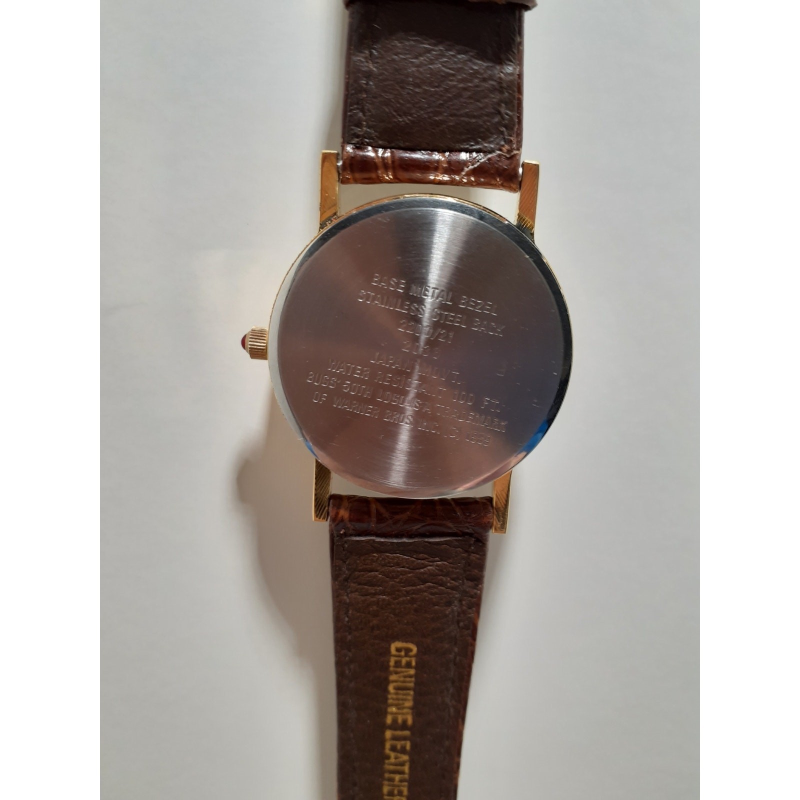 Bugs Bunny 50th Anniversary Wristwatch by Armitron 1989