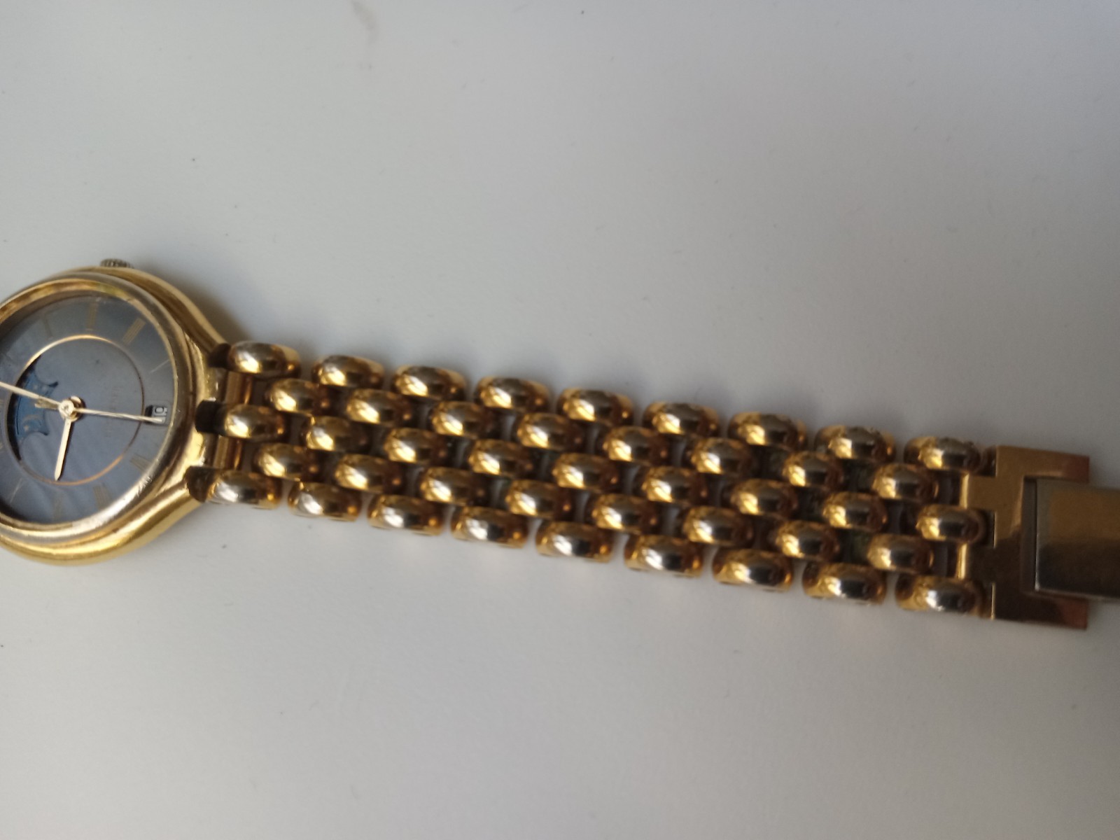Bucherer Swiss Made Black Moon Face Bracelet Watch