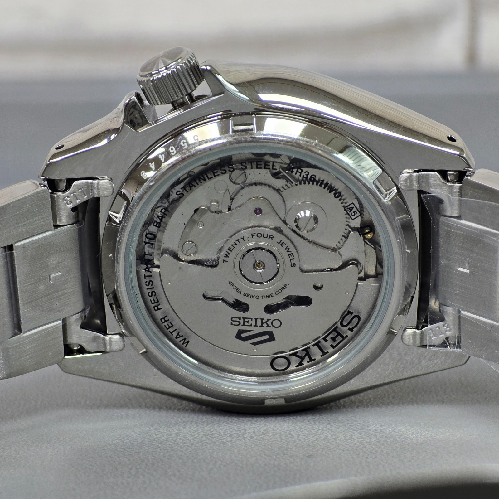 Seiko 5 Rare Automatic Green Arabic Dial SRPH49K1 Stainless Steel Men’s Watch