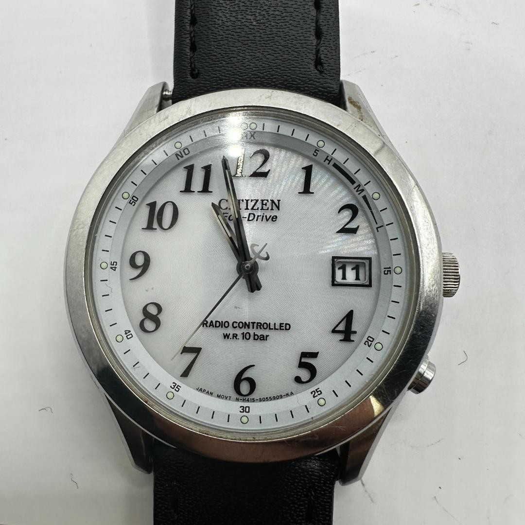 Citizen Eco-Drive H415-S033012 Solar Watch Pre-Owned