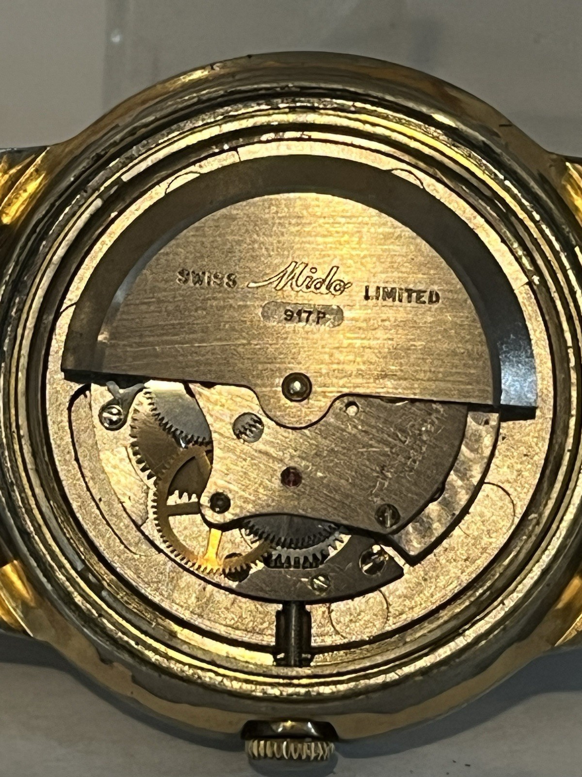 1960’S MIDO POWERWIND DIVER VINTAGE WATCH, WORKING!!