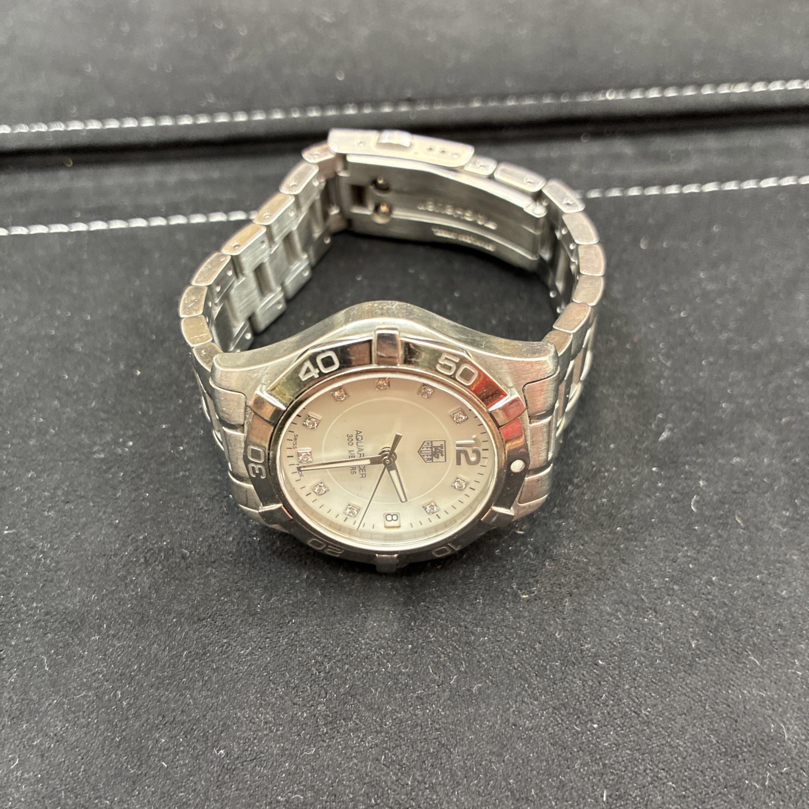 NEW TAG HEUER AQUARACER WAF1312 DIAMOND MOTHER PEARL LUXURY LADIES WATCH