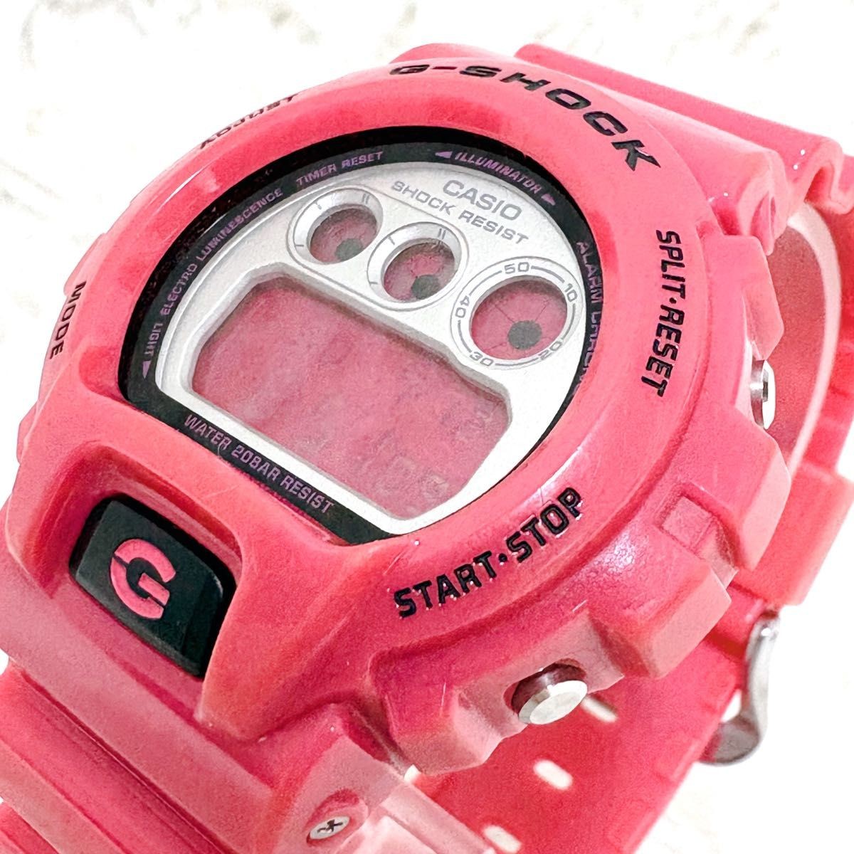 Casio G-SHOCK DW-6900CS-4JF Pink Watch Used