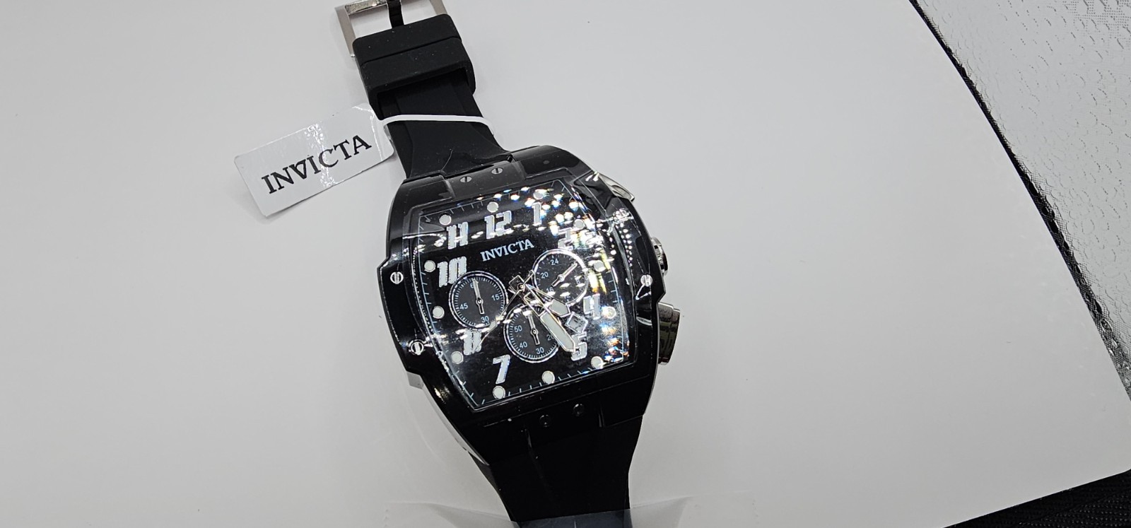 45480 – Invicta S1 Rally Kinesia Anatomic Men’s Watch – 47mm, Black (45480)