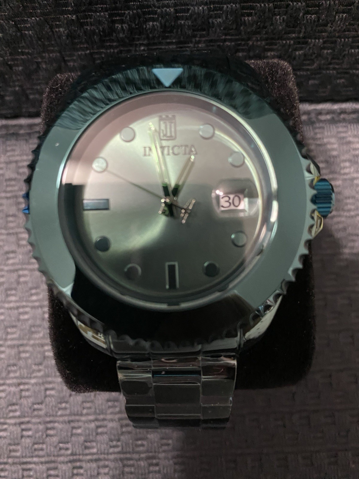 Invicta 47mm Jason Taylor Pro Diver LE Automatic Green Tone Watch, Model #38049