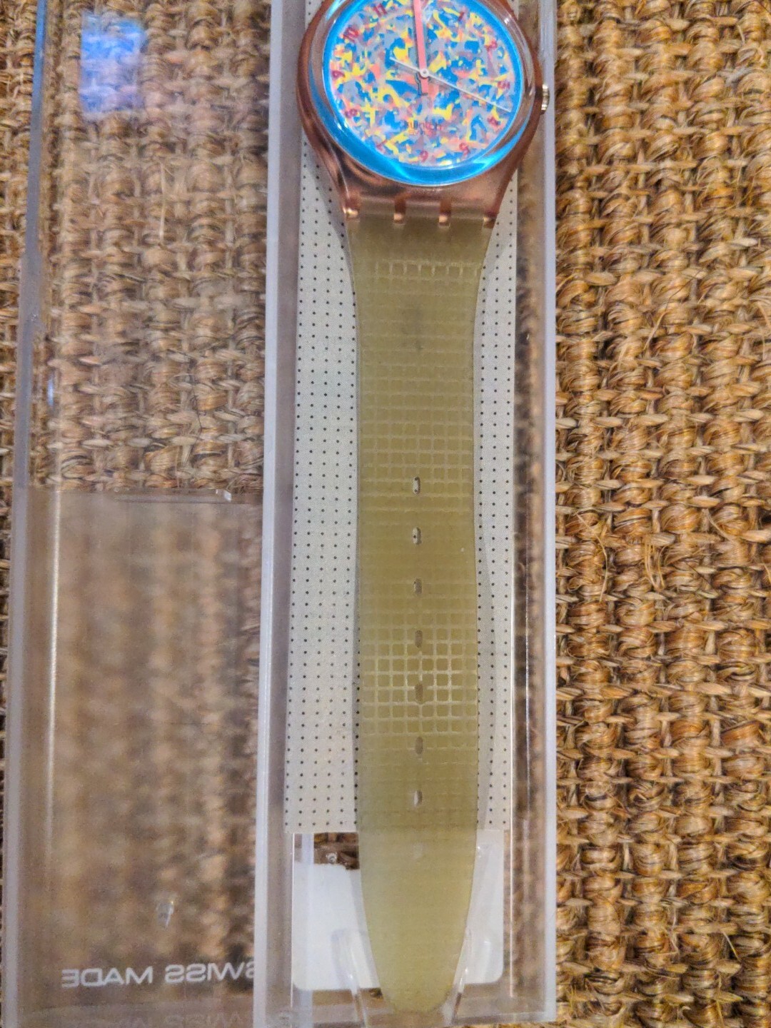 SWATCH “ABSTRACT PAINTING” NEW 1988