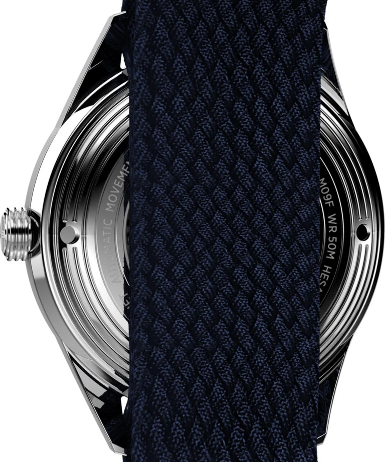 New Timex Marlin® Jet Automatic 38mm Fabric Strap Watch TW2V72300