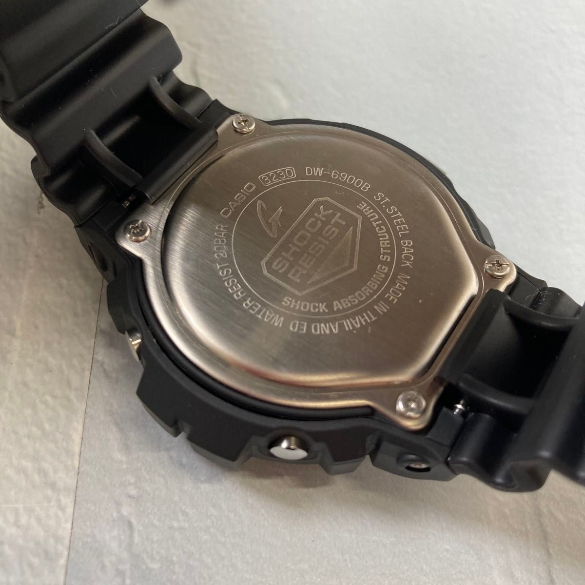 G SHOCK DW 6900B 9 FOX FIRE EL Backlight 20 ATM Water Resistant