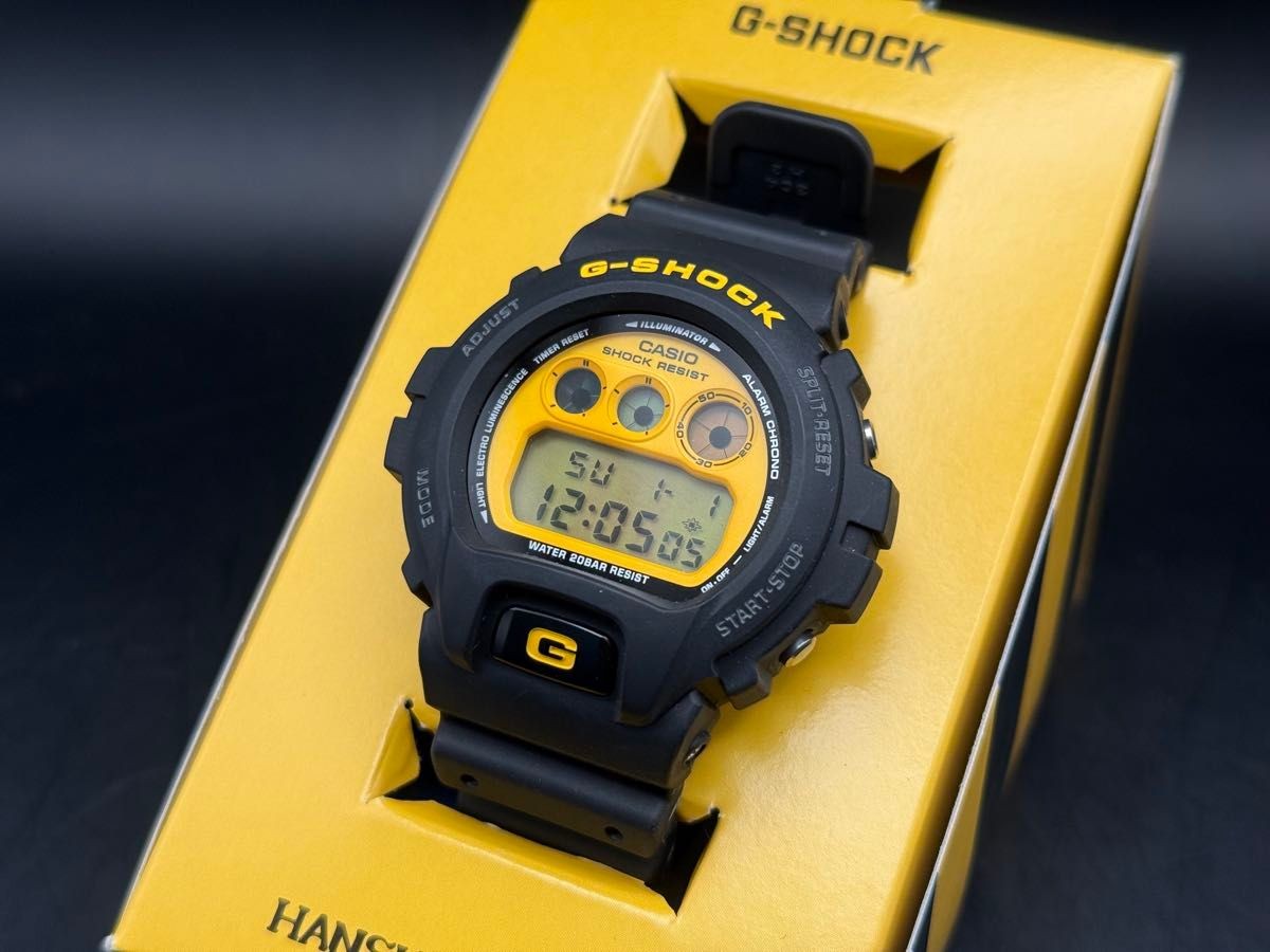 CASIO G-SHOCK × Hanshin Tigers collaboration model DW-6900BHTG-9JF