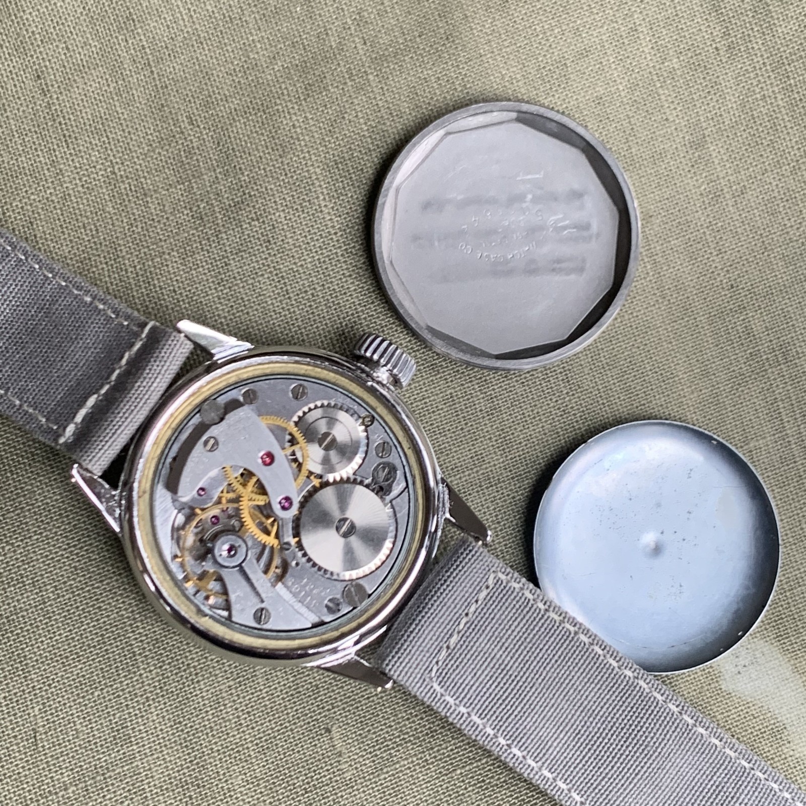 1942 Waltham NAVY FSSC-88-W-800 Hack Wristwatch #7