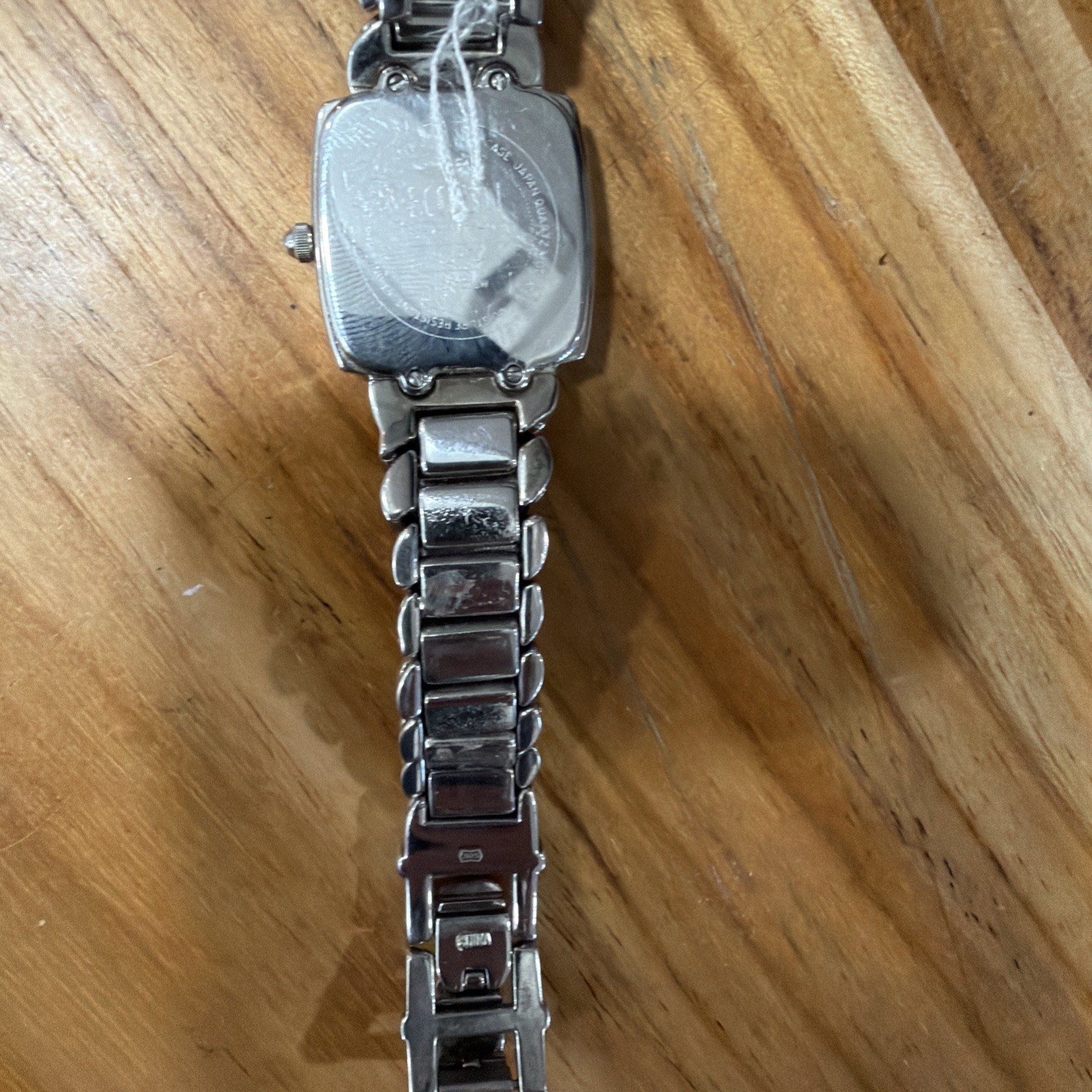 ECCLISSI STERLING SILVER CASE &925 BAND WOMEN WATCH NEW Battery 33535