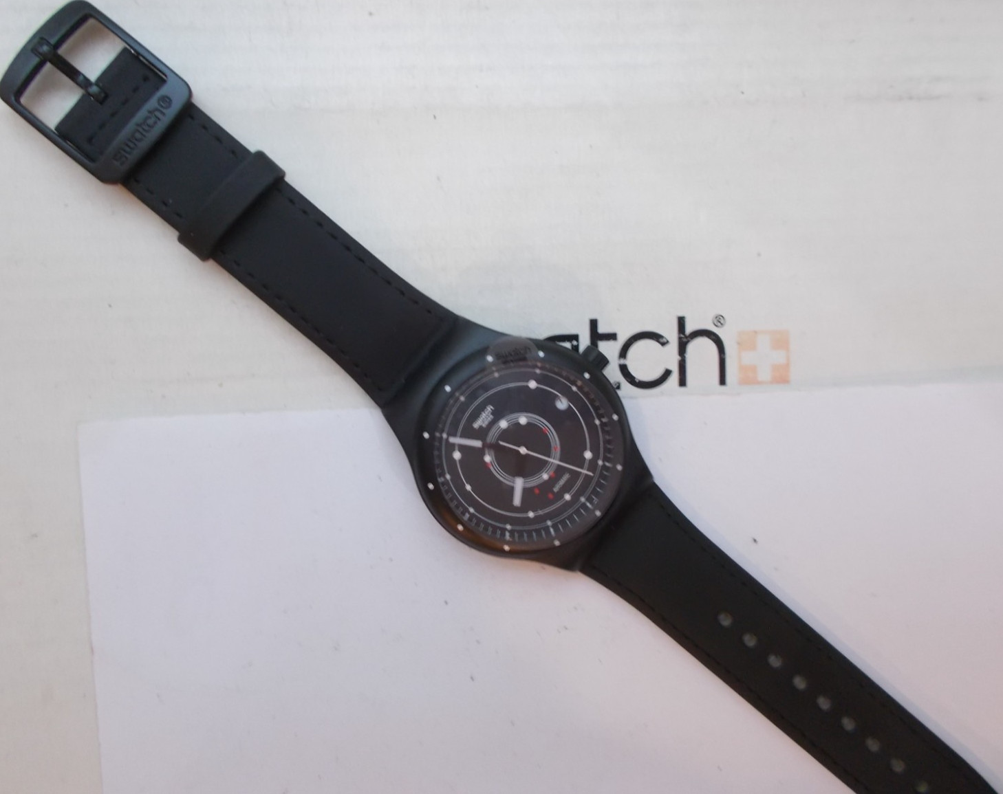 AUTOMATIC SISTEM 51 SWATCH ” SISTEM BLACK ” PRISTINE – BOX WOW L@@K RARE