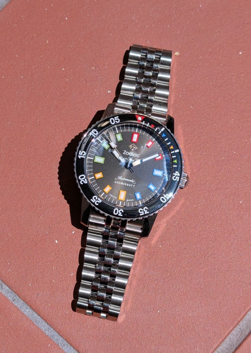 New Zodiac eBay Super Sea Wolf Automatic ZO9311 Limited Edition of 300