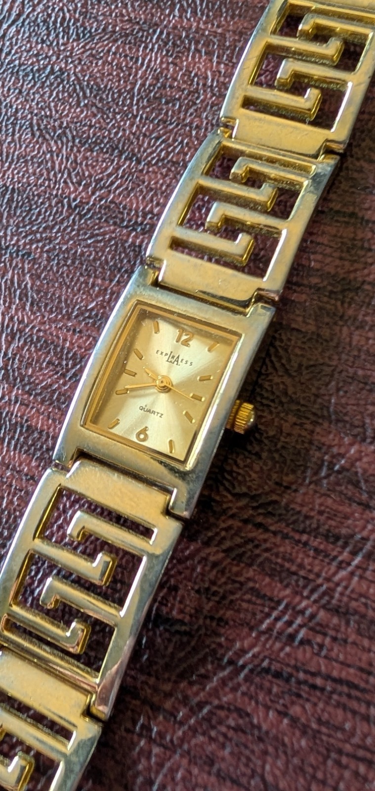 LA Express Quartz Ladies Watch Gold