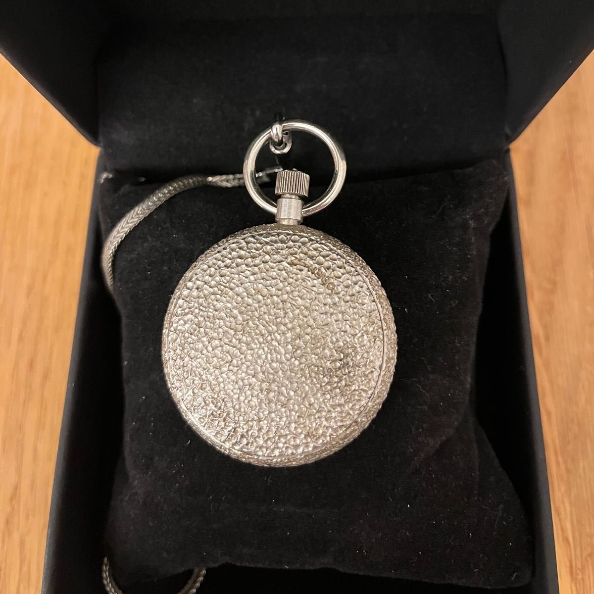 SEIKO Elnix 1970s Sterling Silver Electromagnetic Pocket Watch Japan Rare