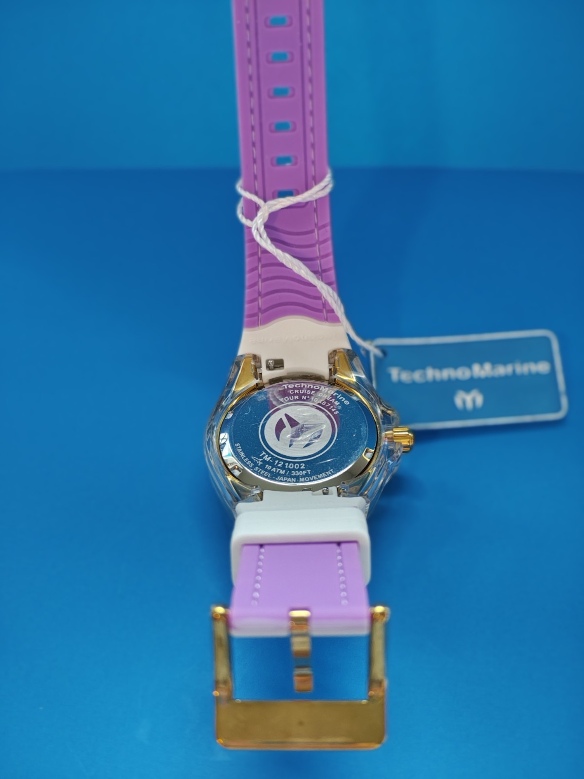 Women’s Stunning TechnoMarine Dive Watch With Mother Of Pearl Dial