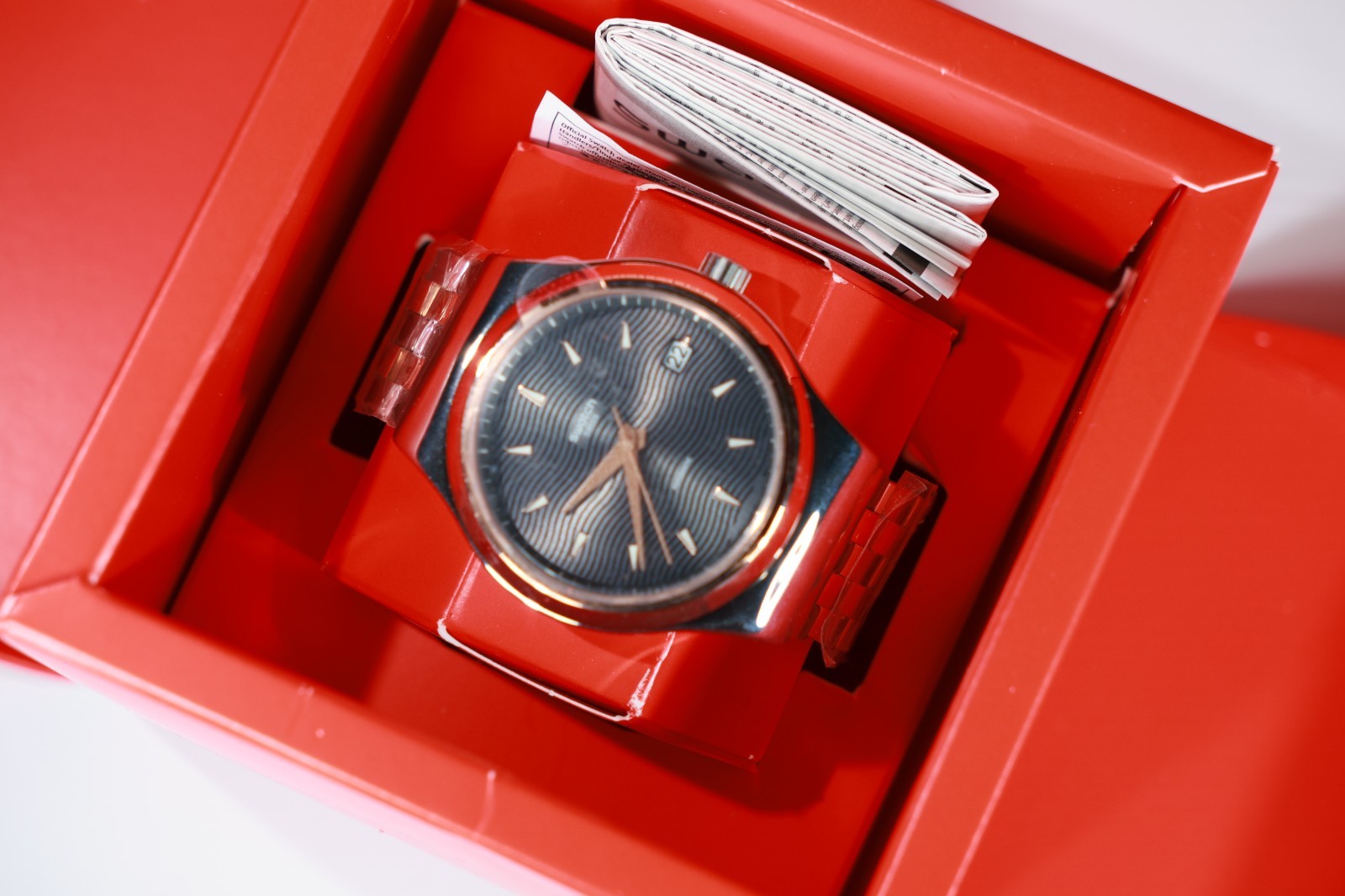 New Limited Swiss Made Automatic Sistem Tux 42MM YIS405G Stainless Gold CoLored