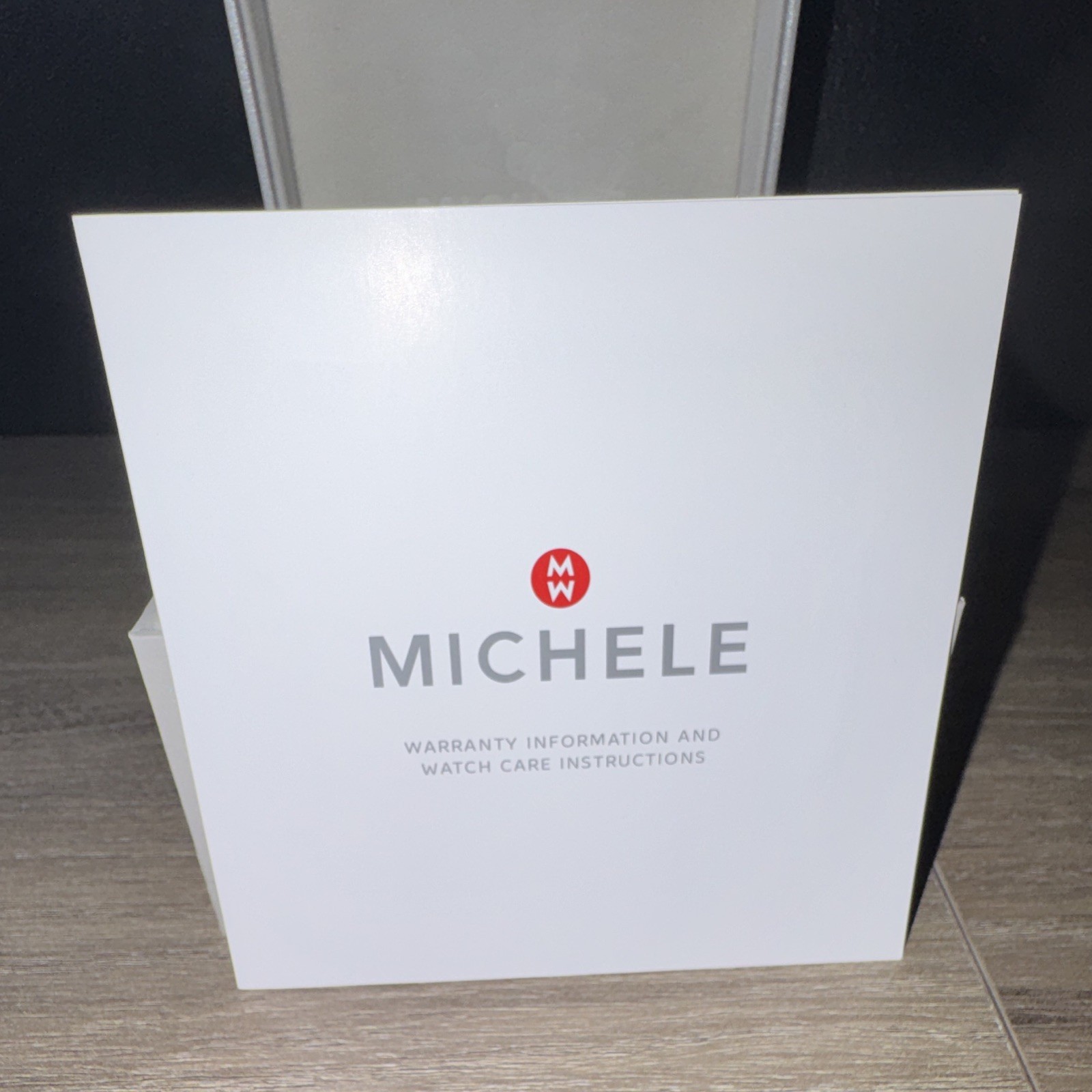 Michele Deco Madison Mid Gold Plated Steel Diamonds Silver Dial Date Rectangle