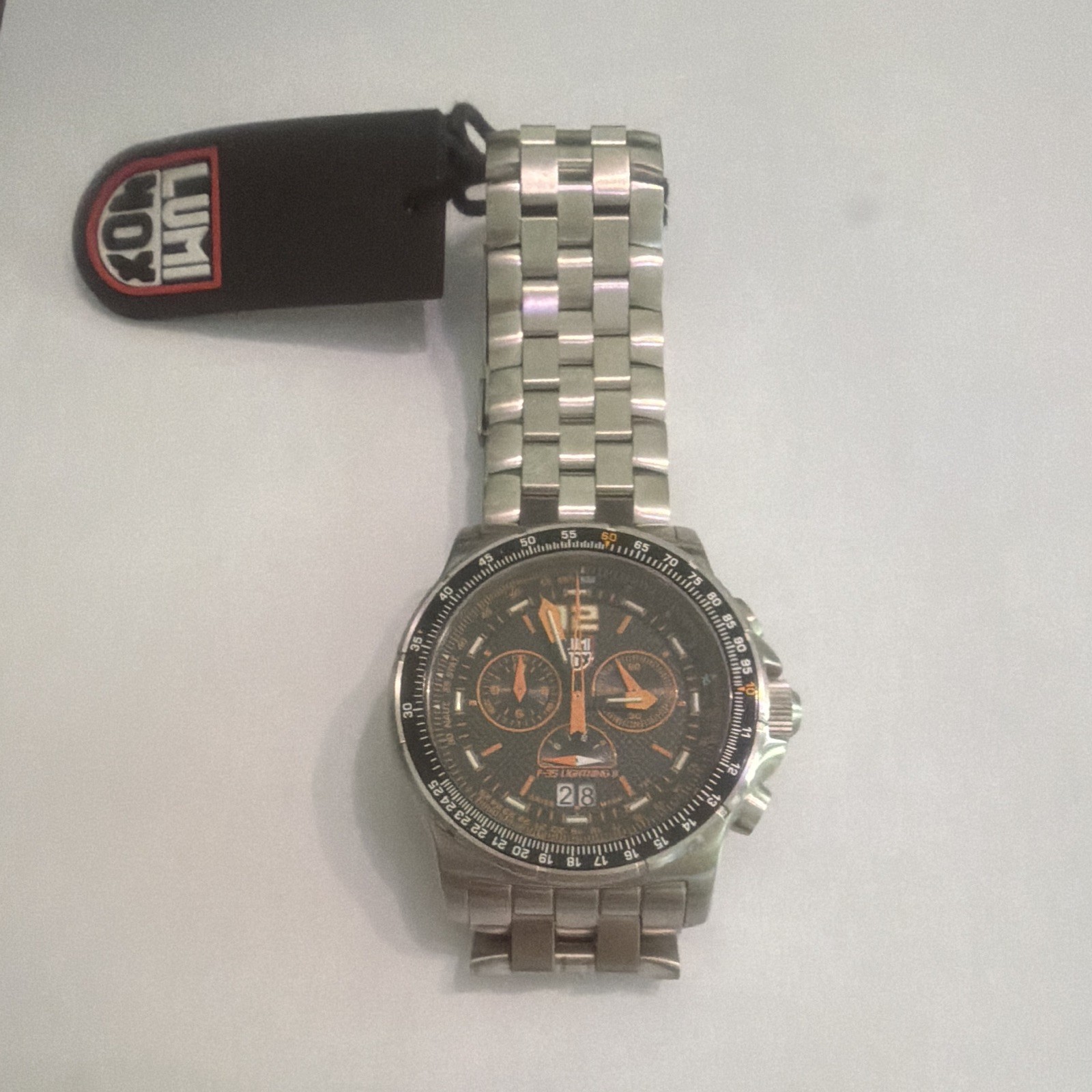 Luminox F-35 Lightning II Chronograph Quartz Black Dial XA.9382.1 Box