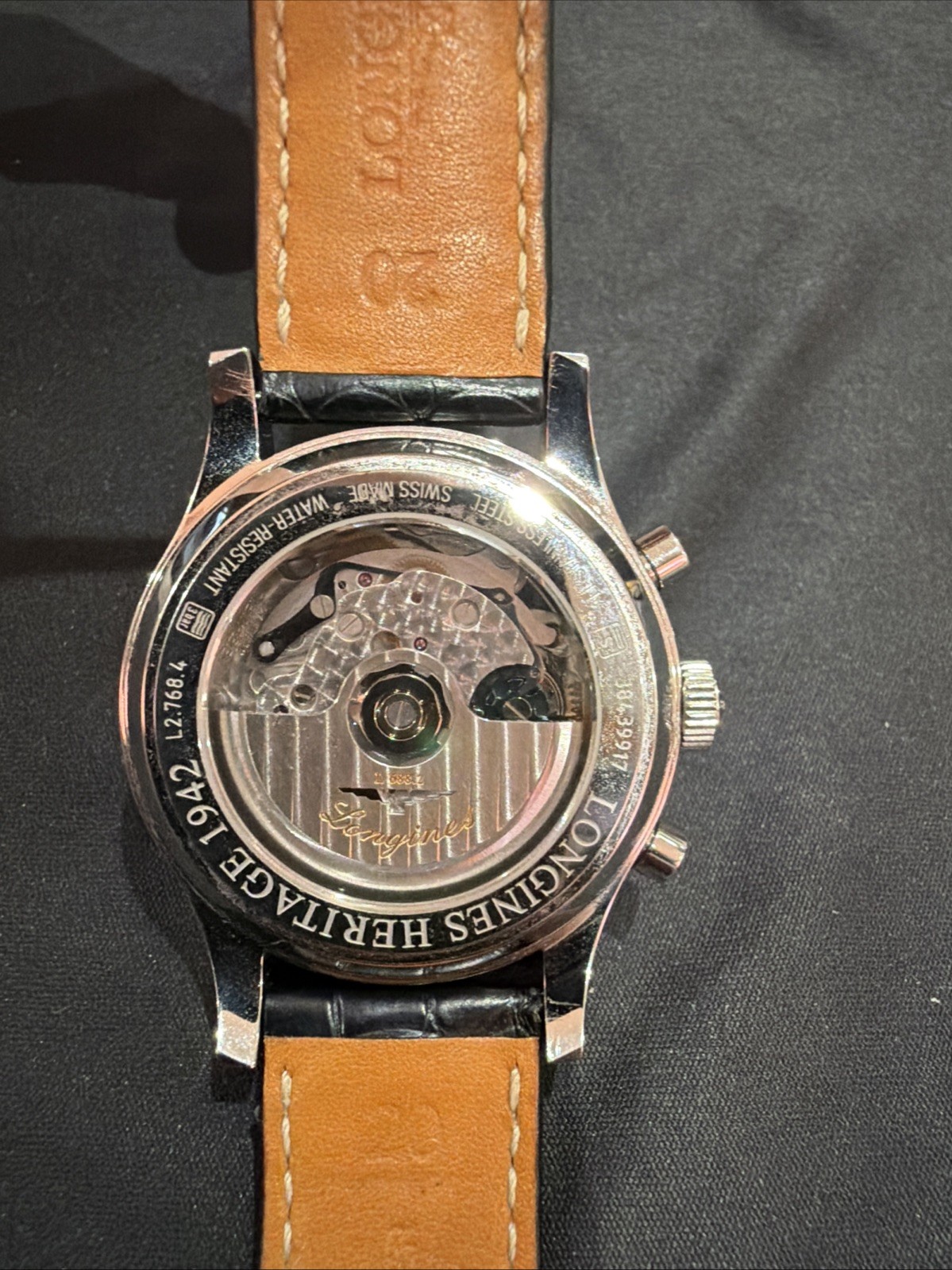 Longines Heritage Silver Men’s Watch – L28274730