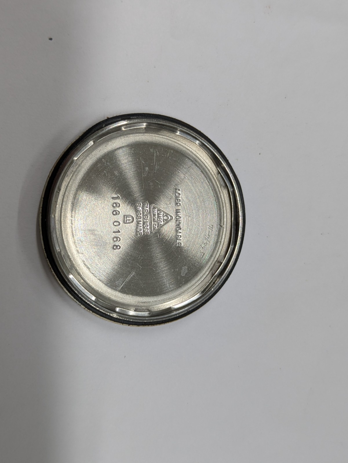 **Working! for As-is** Vintage OMEGA Geneve Cal.1012 Automatic Silver 36mm Men’s