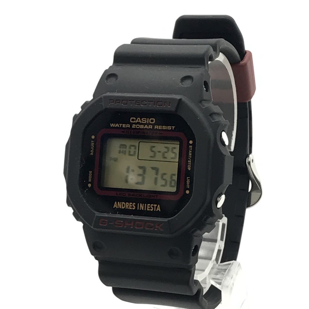 G SHOCK G Shock Wristwatch Andres Iniesta Signature Model Digital Quartz DW 560