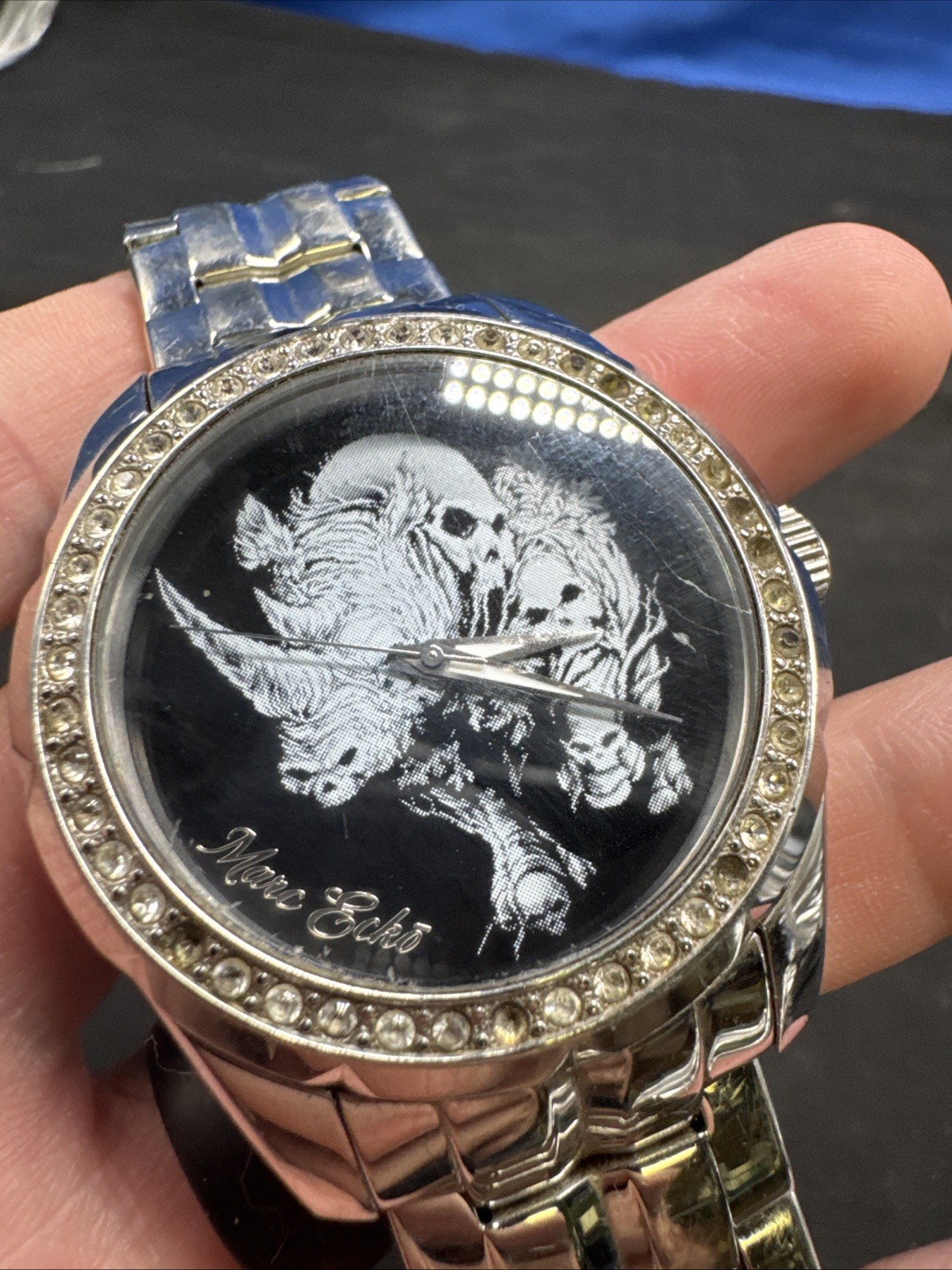 MARC ECKO E10562G1 “THE SURPREME” DESIGNER WATCH – New Battery