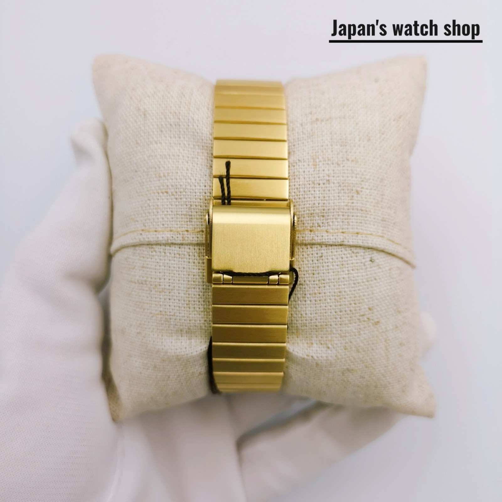 CITIZEN Record Label JG2103-56P Gold Stainless Steel Women’s Watch New in Box