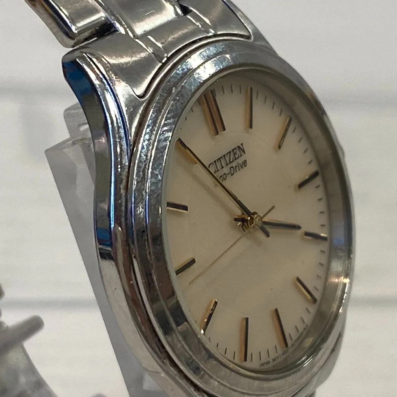 [Salt] Working condition Citizen Eco-Drive watch E031-S048419 Citizen Eco-Drive