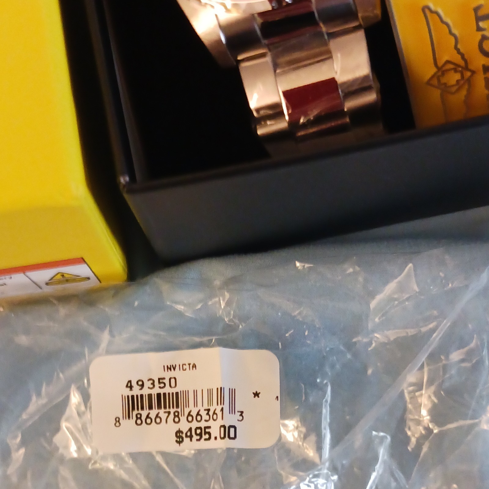 NEW Invicta Specialty Rowan Men’s Watch – 40mm, Steel (49350)
