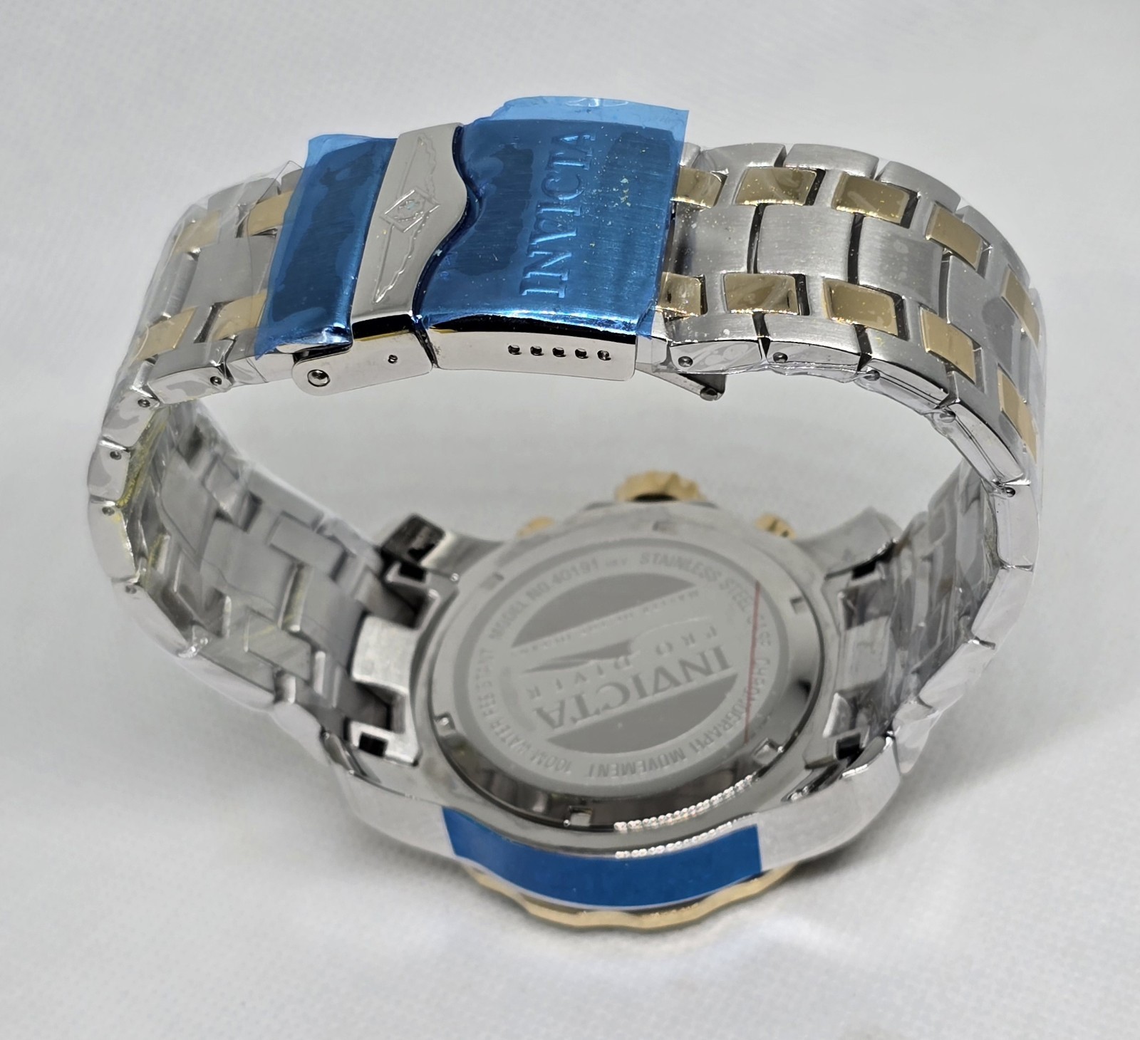 Invicta Pro Diver SCUBA Men’s Watch 48mm Steel Gold Green 40191